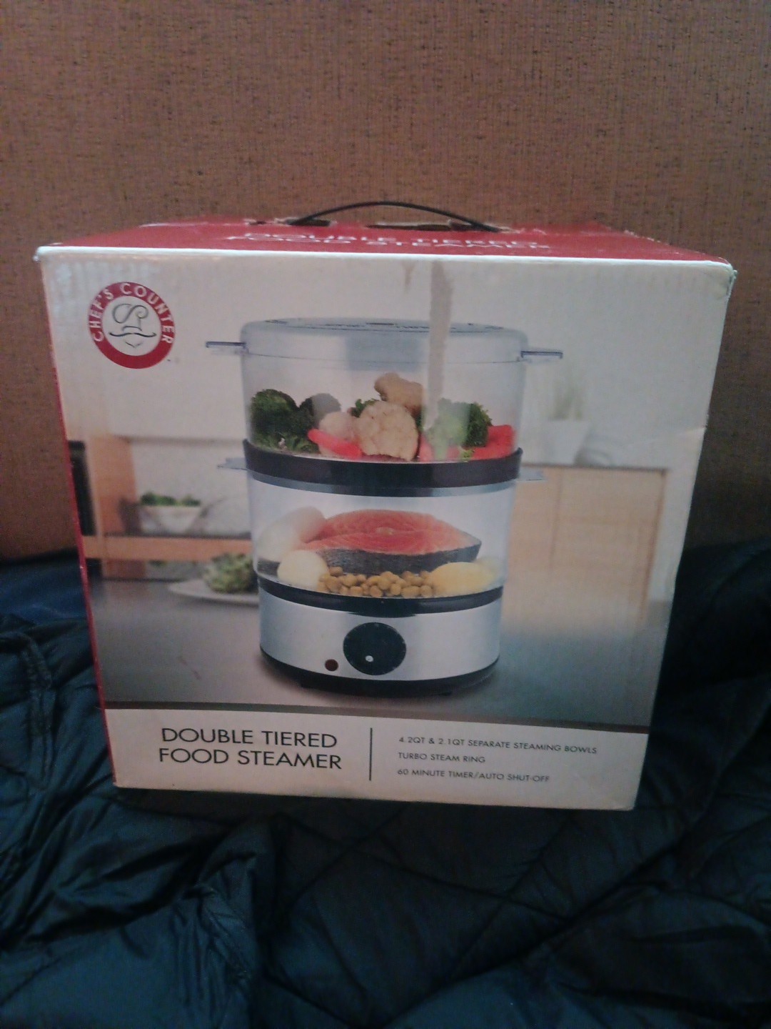Chef’s Counter Double Tiered Food Steamer
