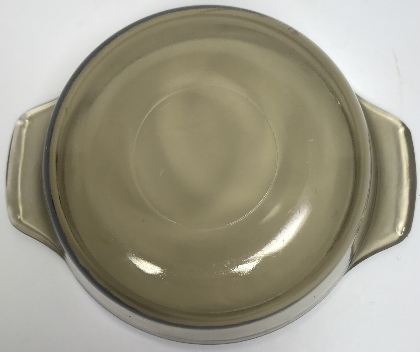 Vintage Amber Glass L’OVENWARE Custard Cup 6oz + 2 Casserole Dishes 12oz Handles