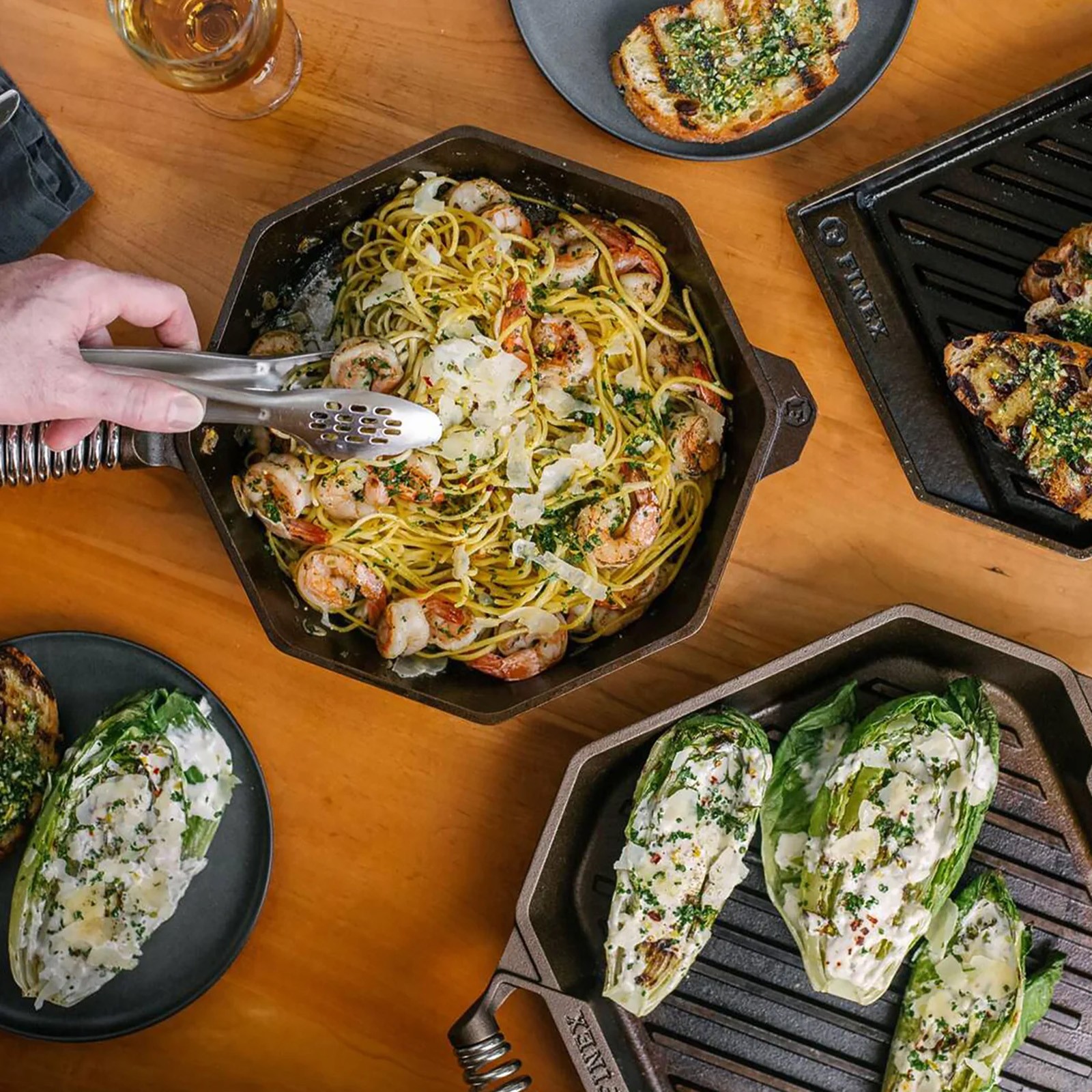 FINEX 10″ Cast Iron Grill Pan