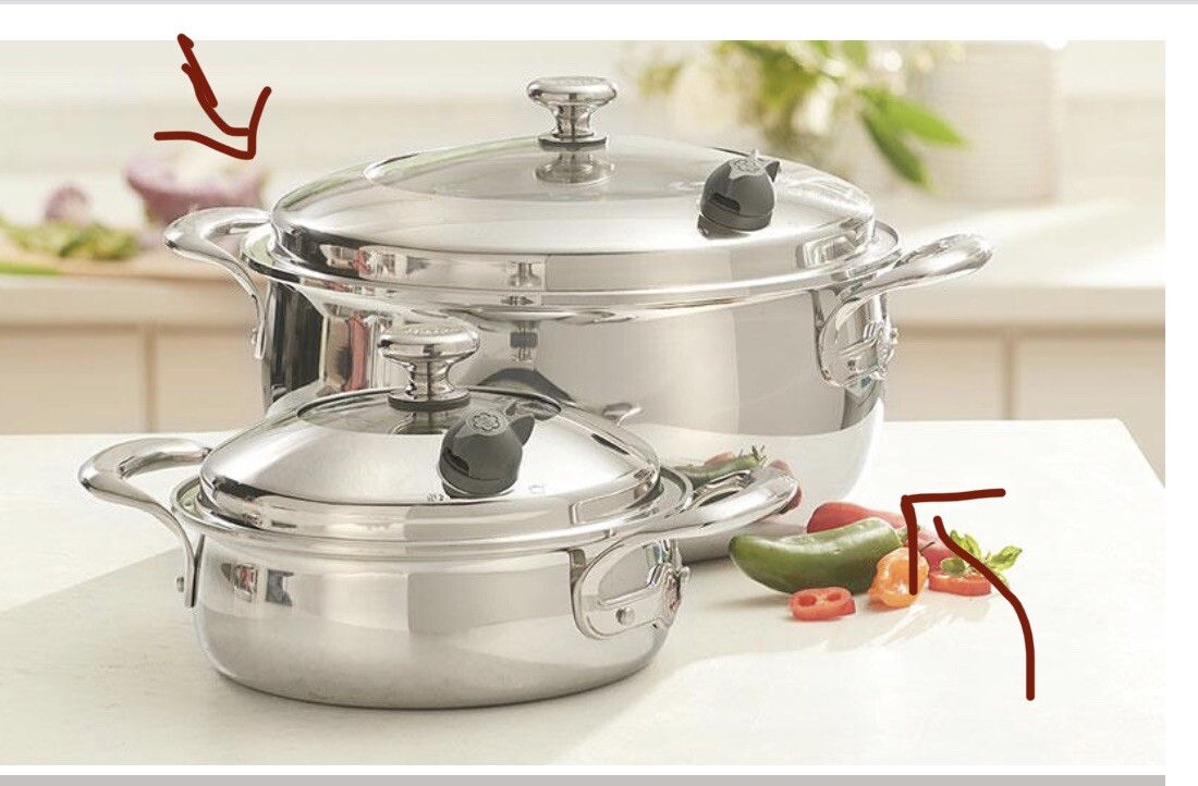 Princess House Vida Sana 5ply 10Qt Casserole Stainless Steel 5867