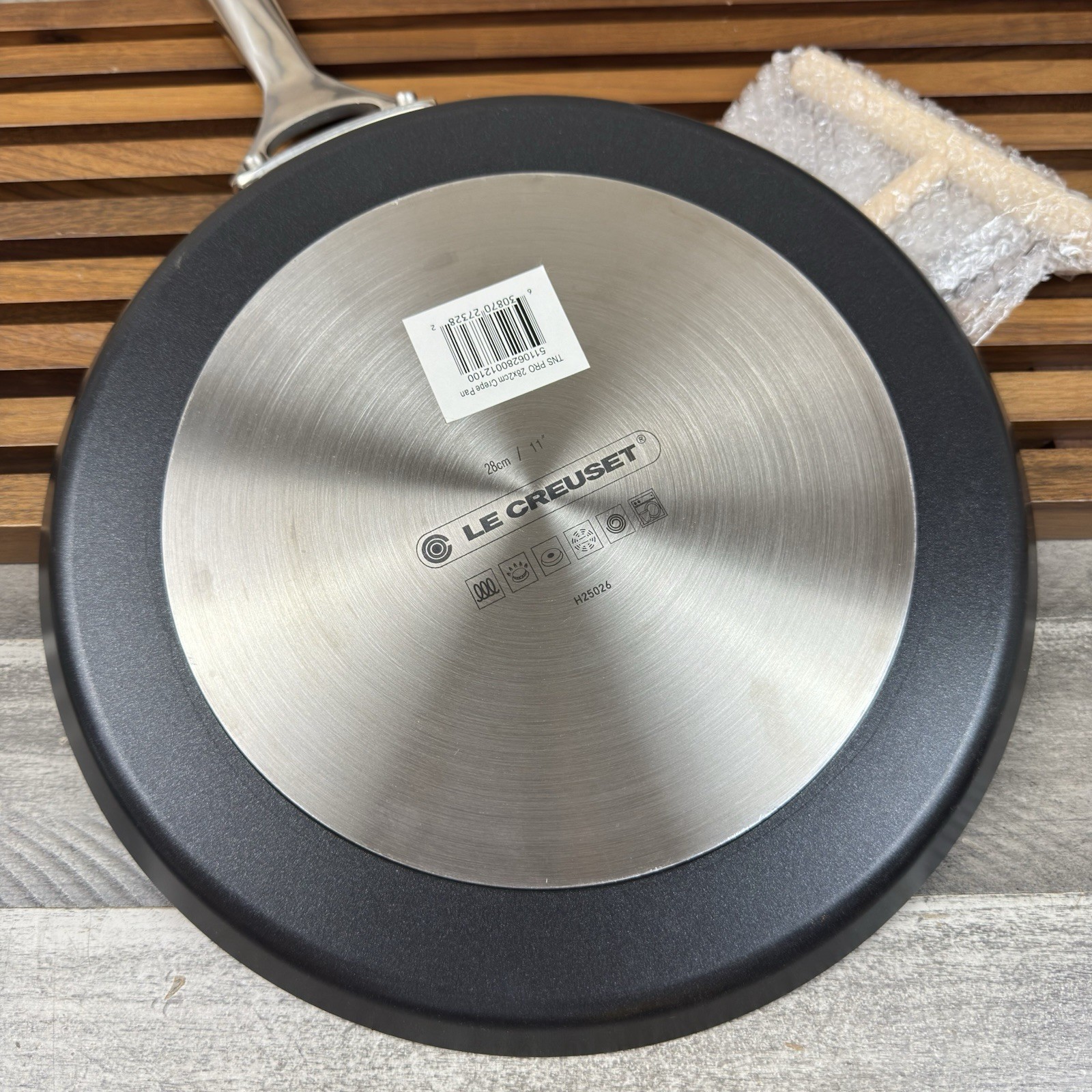 Williams Sonoma Le Creuset Toughened Nonstick PRO Crepe Pan 11” Scuffed Read