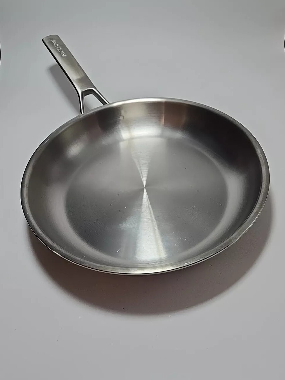 10.5 in. Skillet Merten & Storck Cookware Stainless Steel Fry Pan Preowned EUC