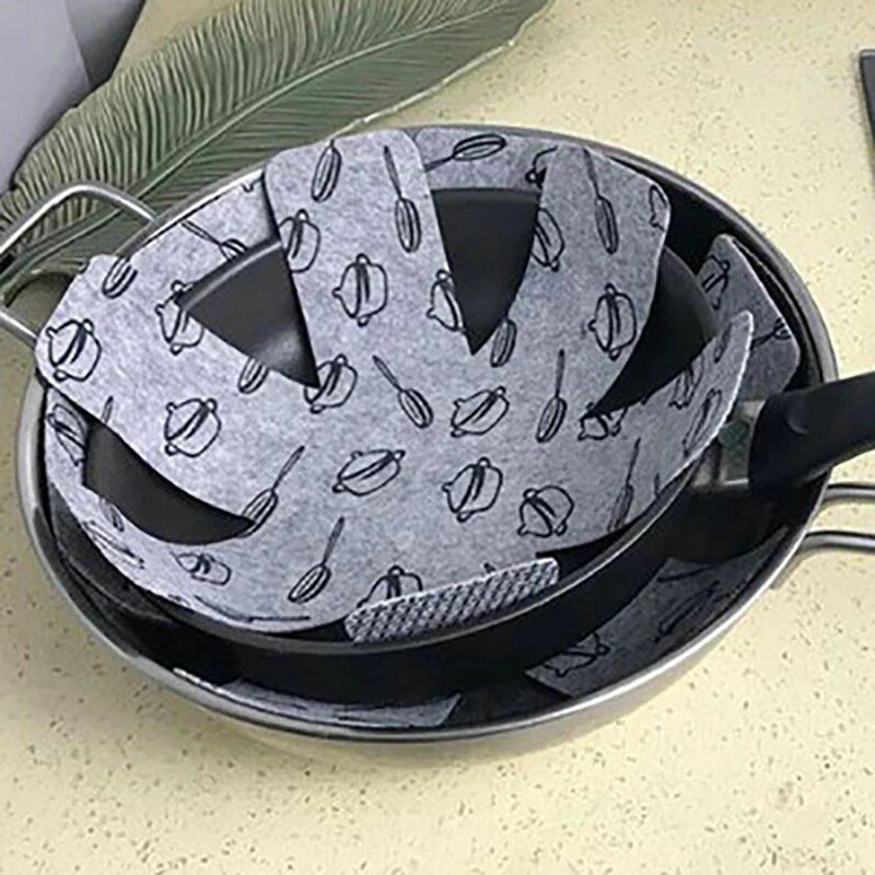 5pcs Non-stick Protection for Pad Pan 38*38cm Divider Pads to Prevent Scratching