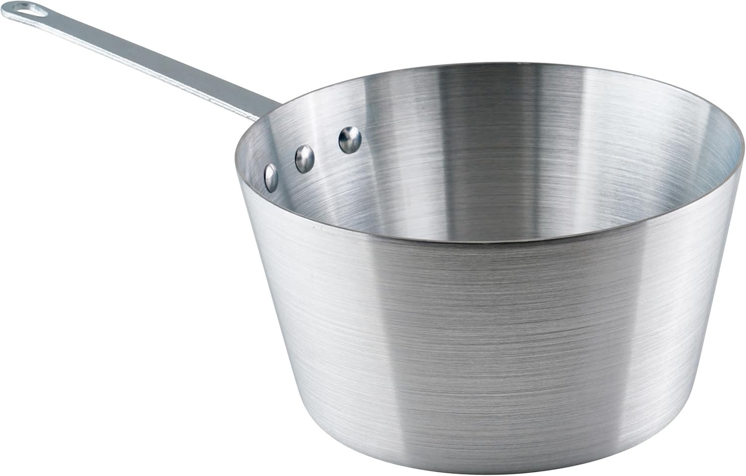 Heavy-Duty Aluminum Tapered Sauce Pan 3mm 4.25 Quart