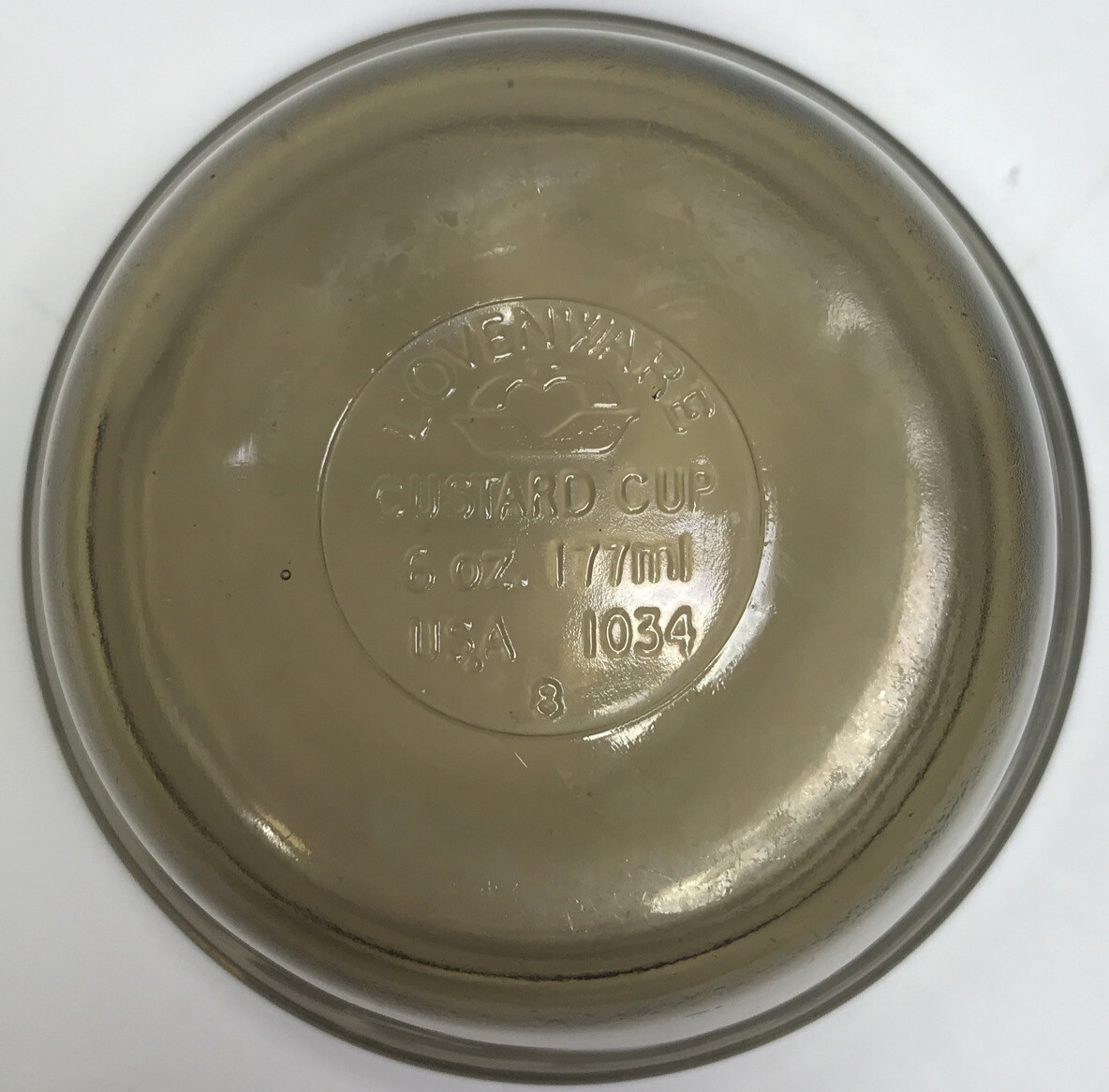 Vintage Amber Glass L’OVENWARE Custard Cup 6oz + 2 Casserole Dishes 12oz Handles