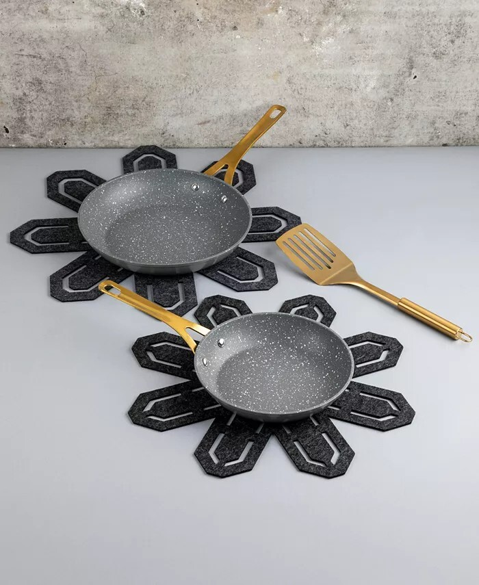 Brooklyn Steel Co. Constellation Fry Pan 2-Pc. Set. NEW