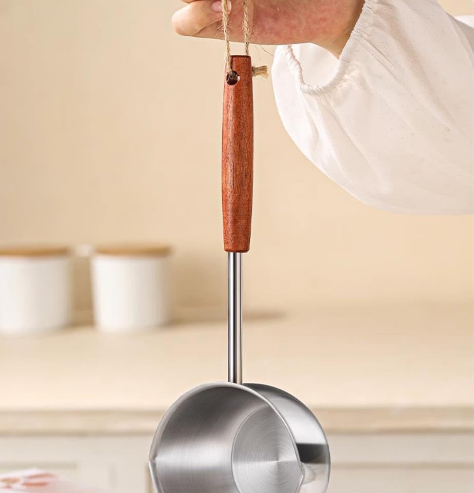 Mini Butter Warmer Small Sauce Pan Milk Warmer Pot Small Pot Melting Chocolate