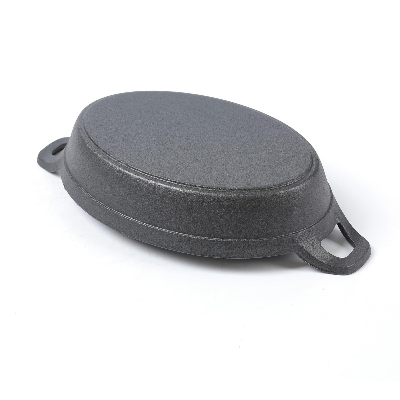 Hawok Cast Iron Oval Casserole Dish Au Gratin Cookware 4 Pcs