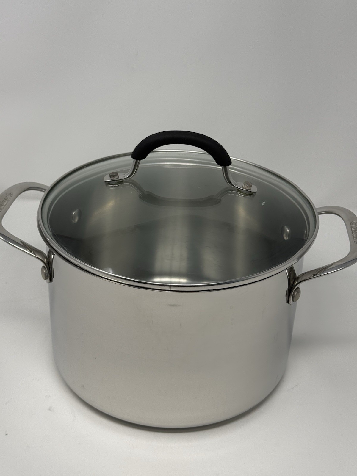 Cuisinart 5.75 Qt Stock Pot Stainless Steel With Glass Lid 7665-22G