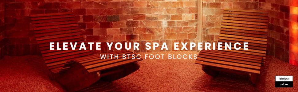 Foot Detox HIMALAYAN SALT SLAB 4″ x 8″ x 2″ SET OF 2 New Free Fast Shipping