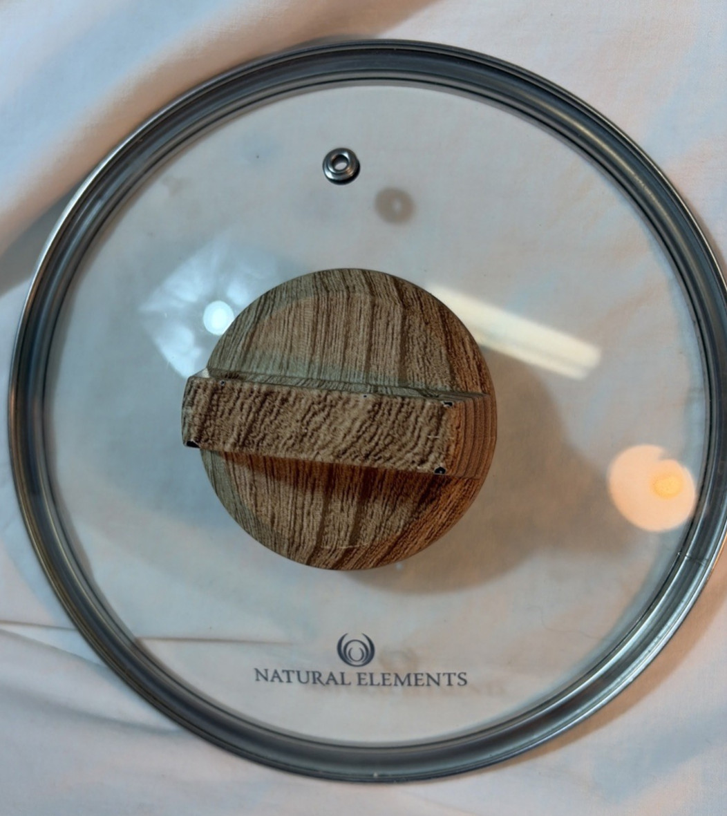 Natural Elements Woodstone Replacement Pot Lid 7.5 ” (inner Rim)