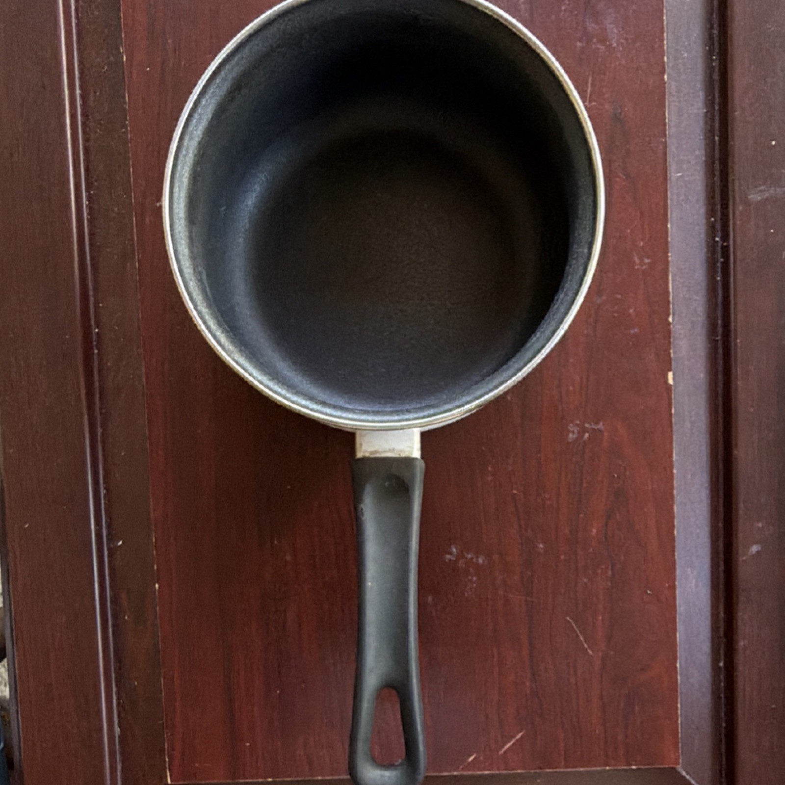 Megaware 1 Qt Non-Stick Saucepan Pot, 14 cm, Long Handle, Made in Spain