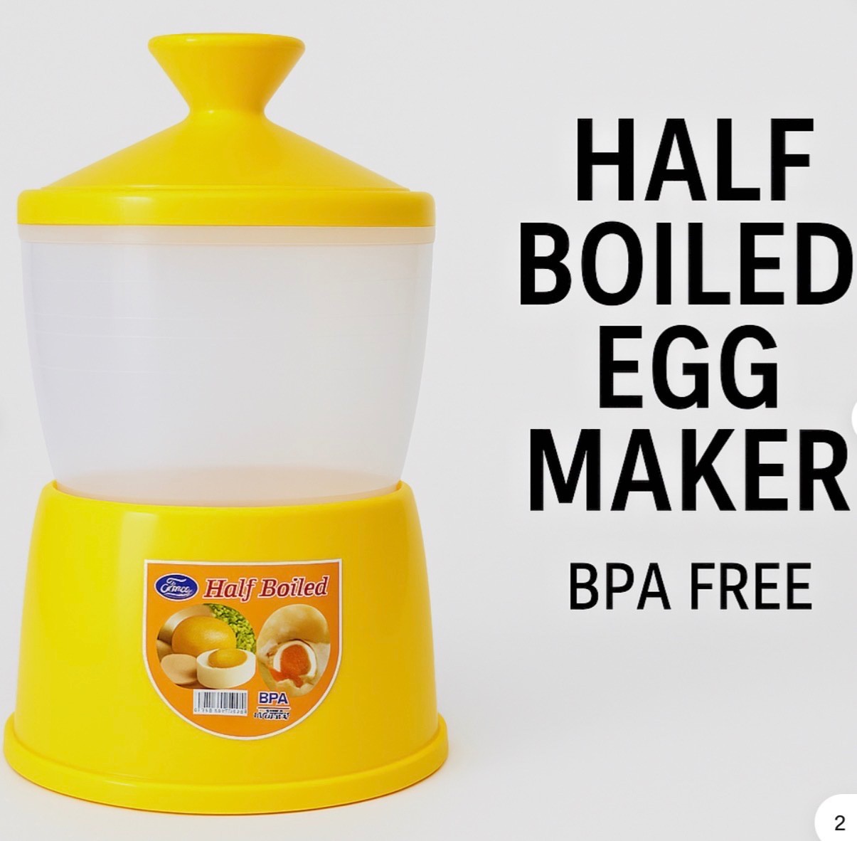 Half Boiled Egg Maker Malaysian Recipe Original Made in Malaysia FREE SHIP