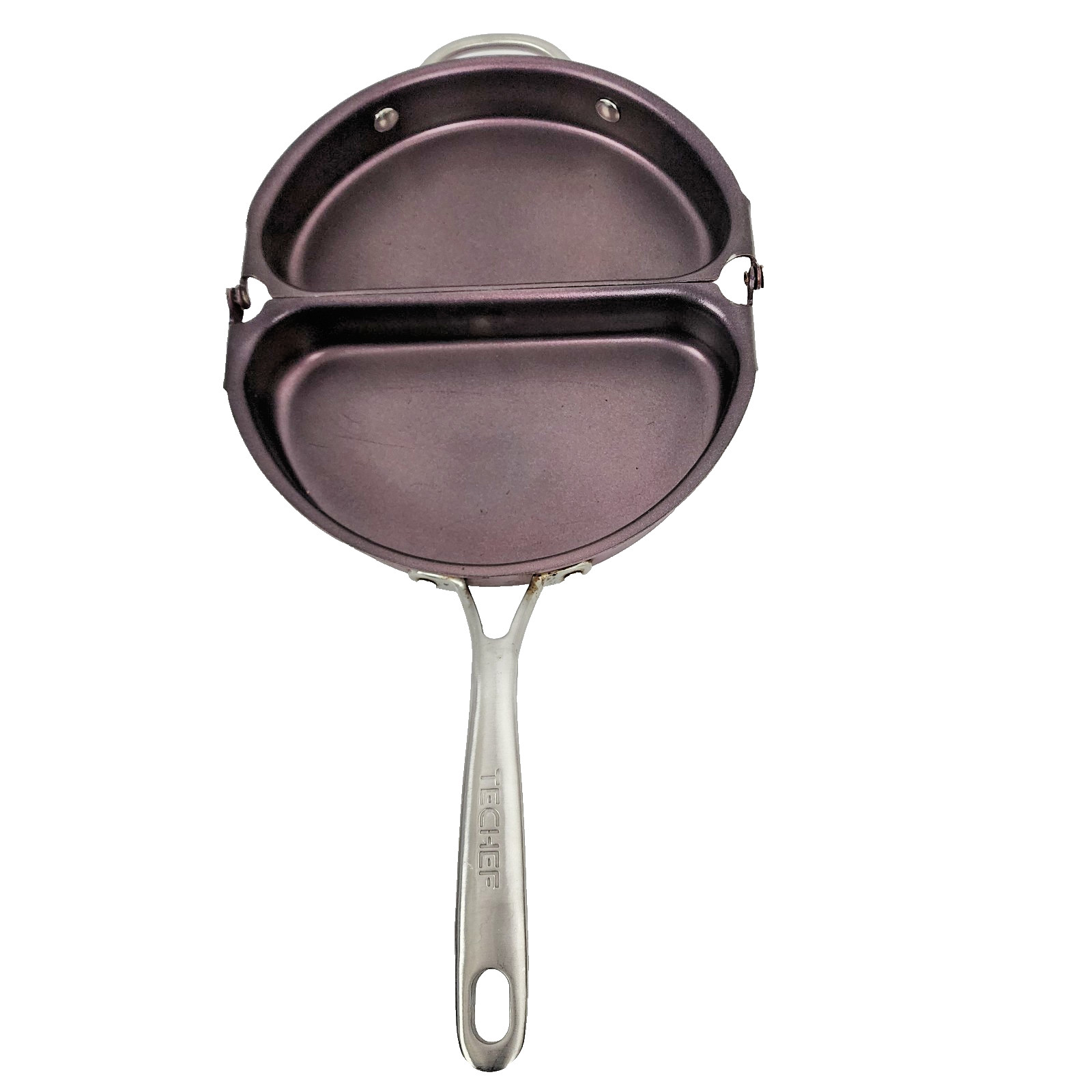 TECHEF Frittata and Omelette Pan Double Sided Folding Egg Pan