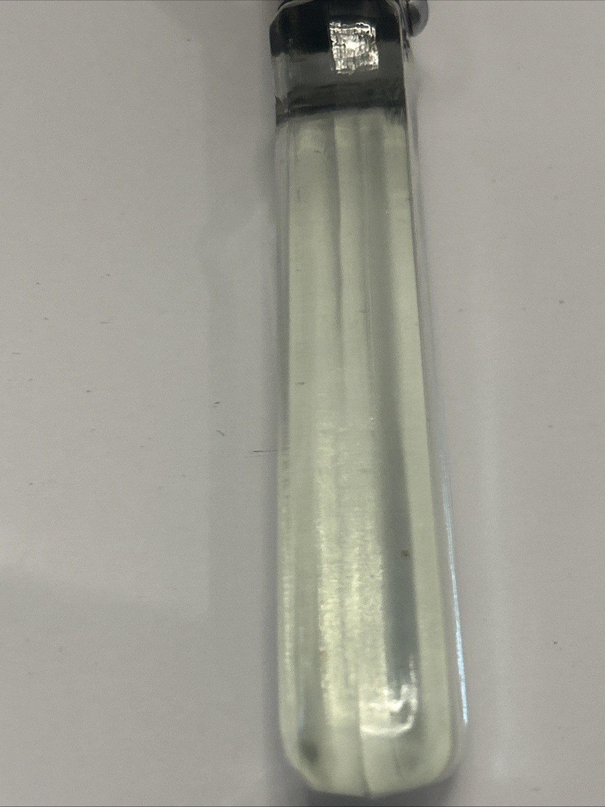 Vintage Pyrex Pot/Pan Flameware Replacement Part Glass Handle & Ring No 12