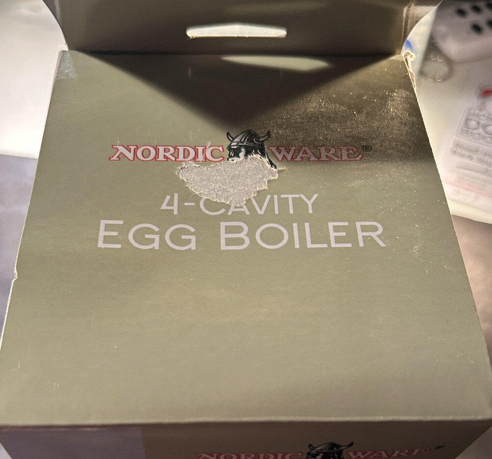 Microwave Egg Boiler Hard or Soft Boiled Eggs BPA Free Cook Up To 4 Eggs