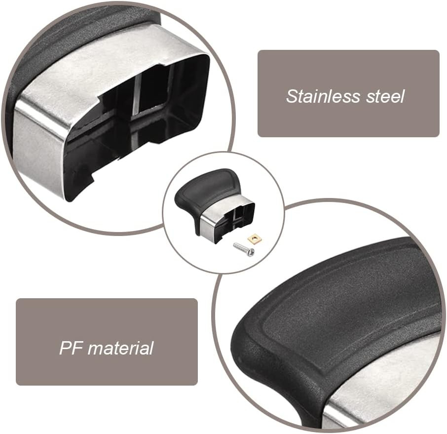 2 Pcs Replacement Handles for Single-Hole Pots and Pans,Pot Short Side Handles S