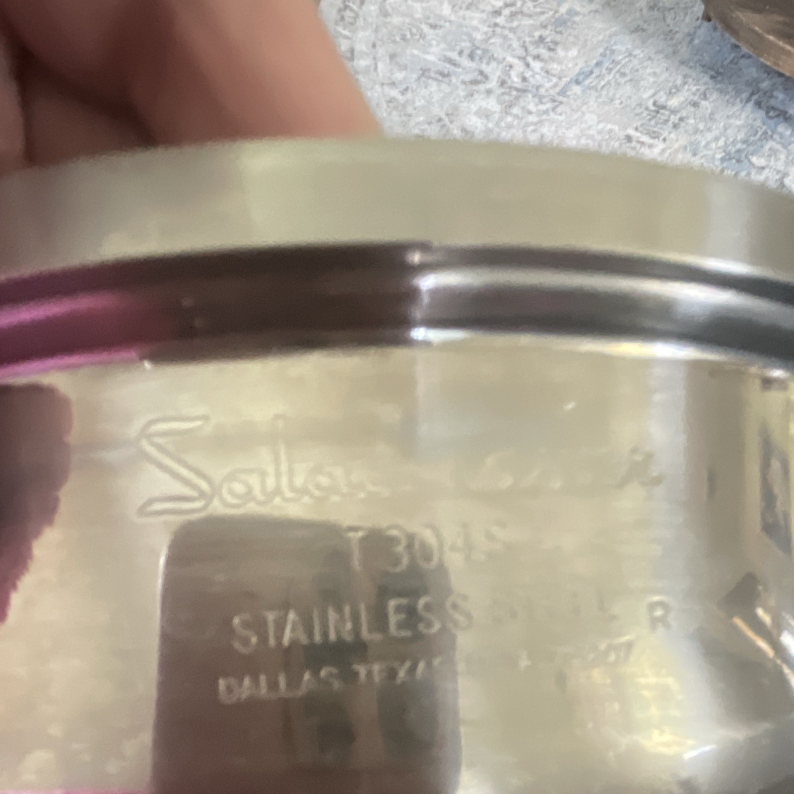 Saladmaster T304S Stainless Steel Frying Pan Long Handle Gas Electric 9in