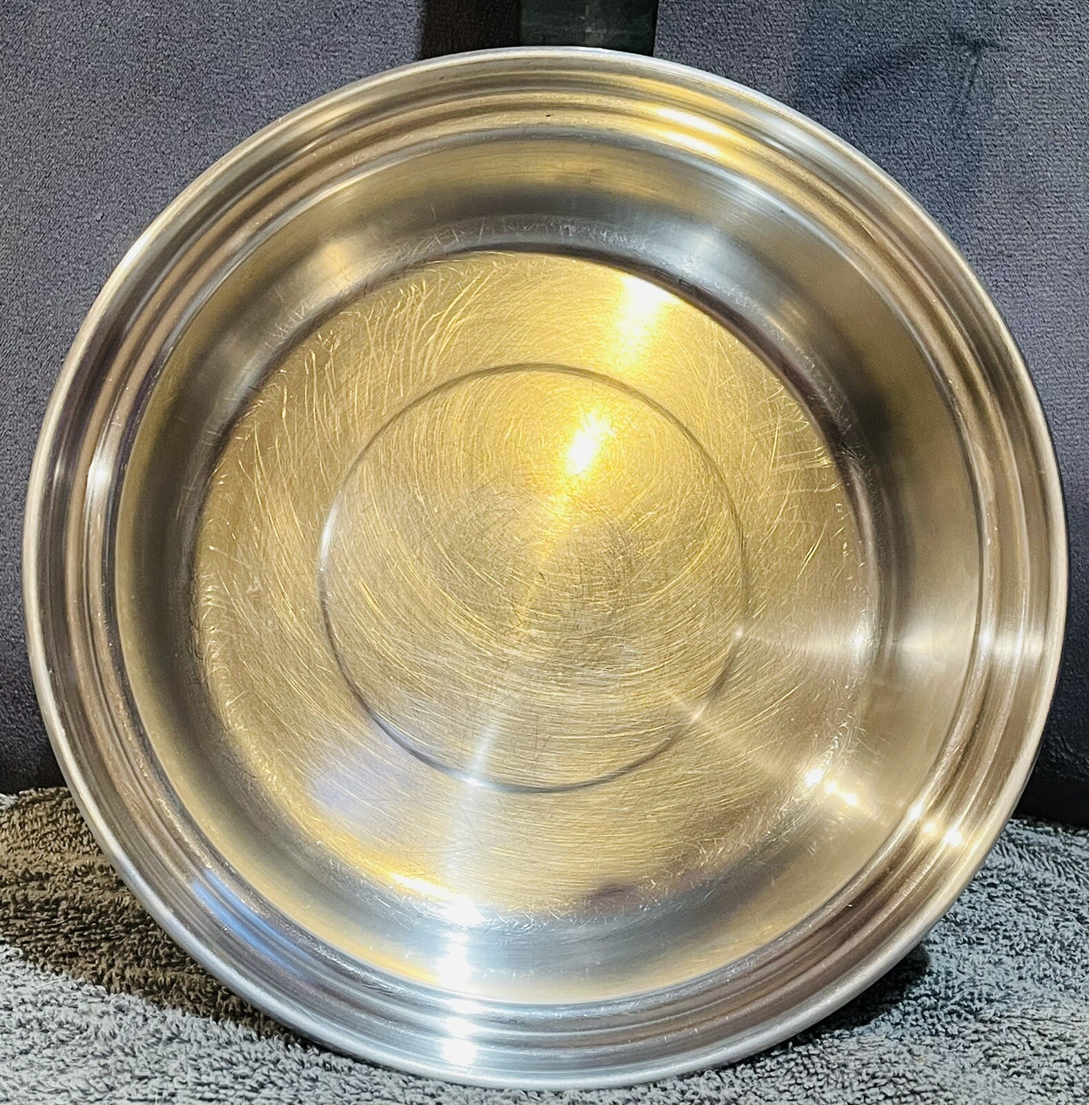 VINTAGE SEAL-O-MATIC 2 SAUCE PANS 7” AND 8” 18-8 STAINLESS STEEL NO LIDS [AI]