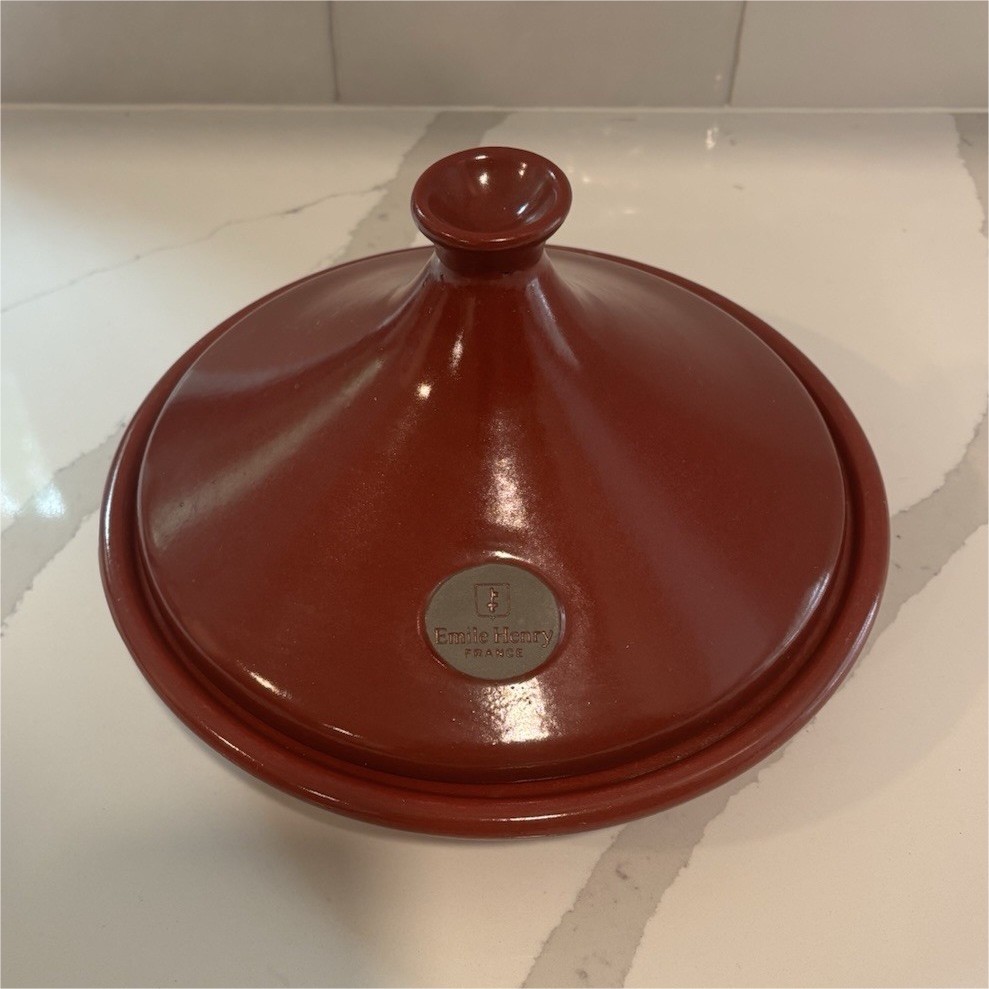 Emile Henry 2.5 qt Red Ceramic Tagine