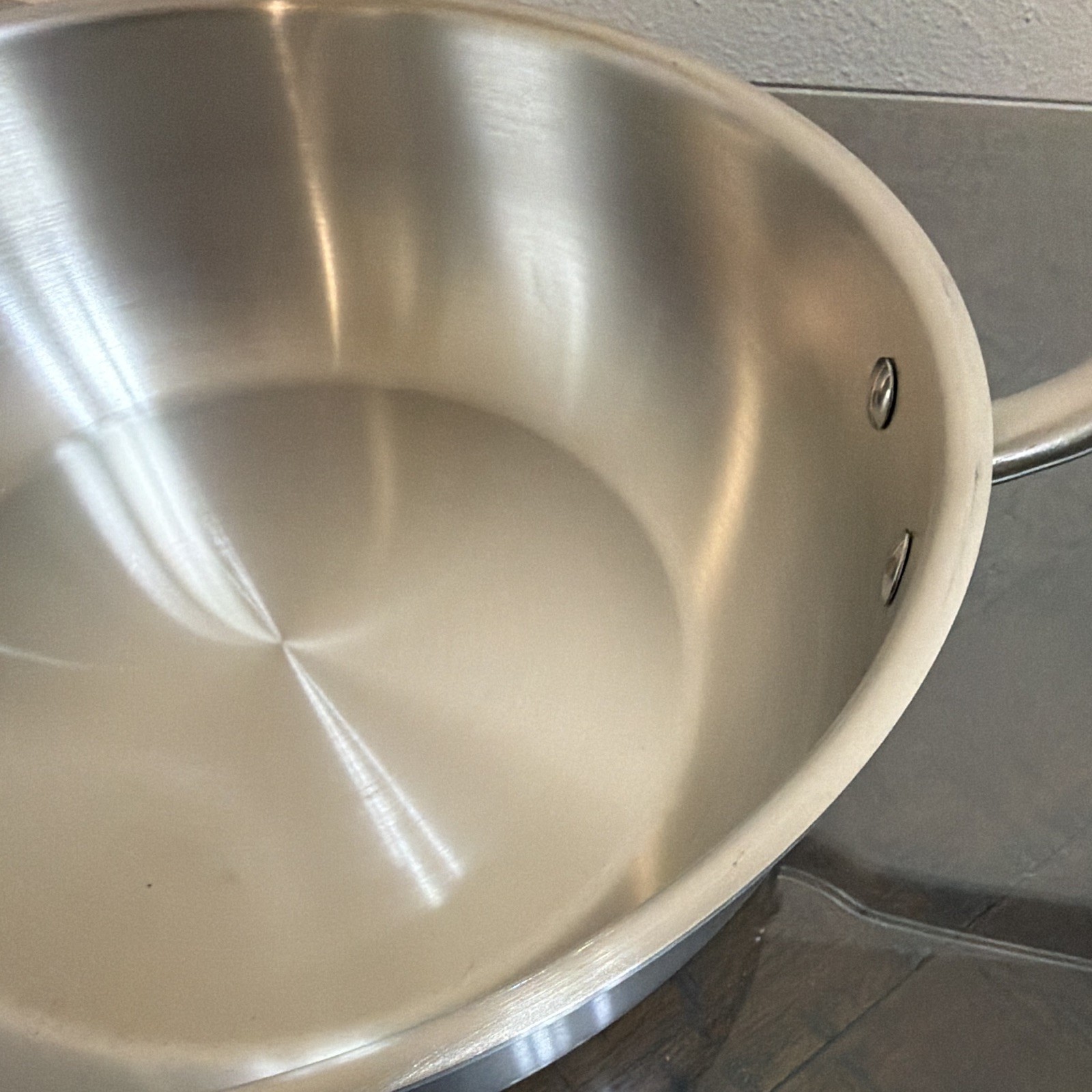 Made In | 5 qt Stainless Steel Saucier Pan with Lid | Induction/Electric/Gas
