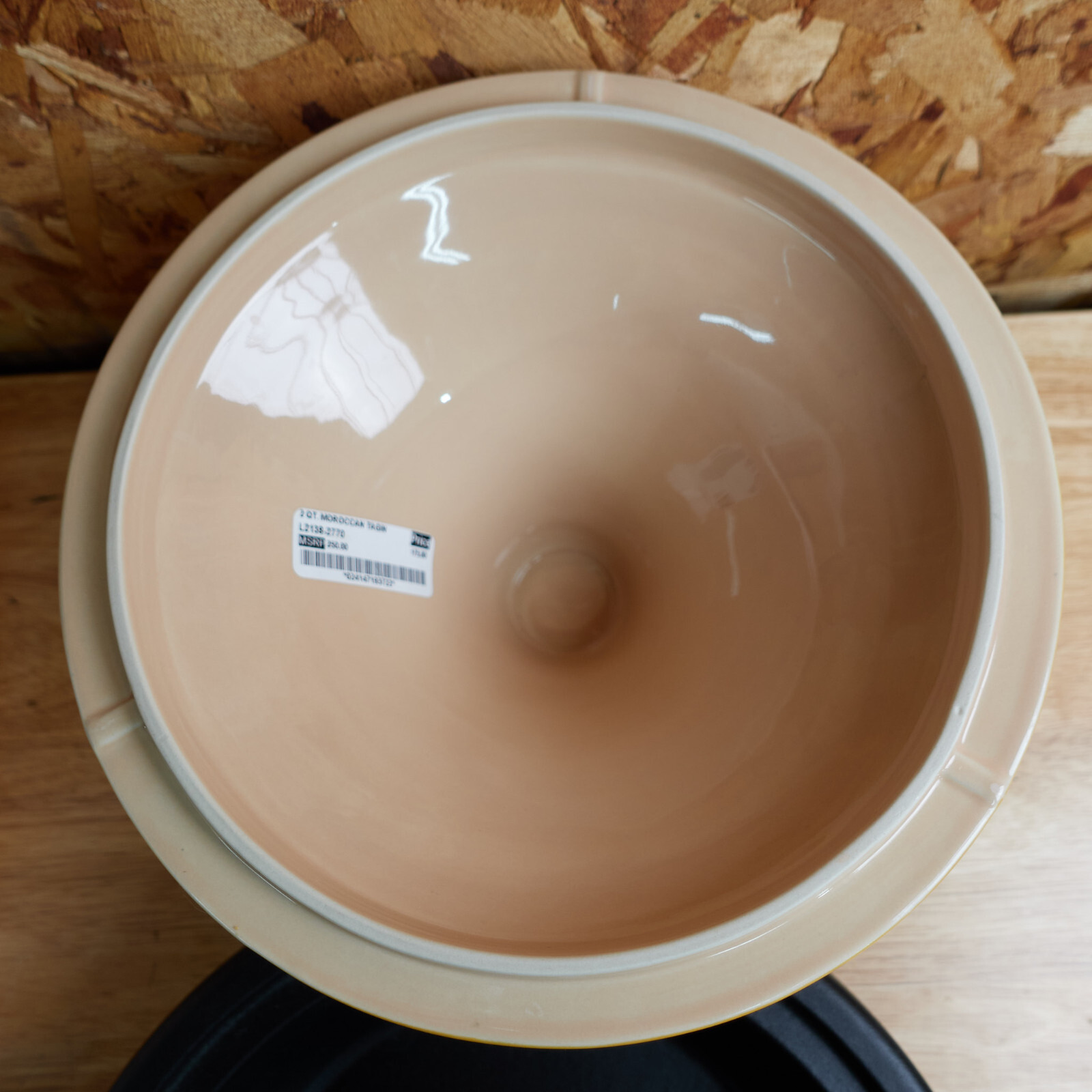 Le Creuset Enameled Cast Iron Pot Moroccan Tagine Cookware 27cm 2.5 qt. France