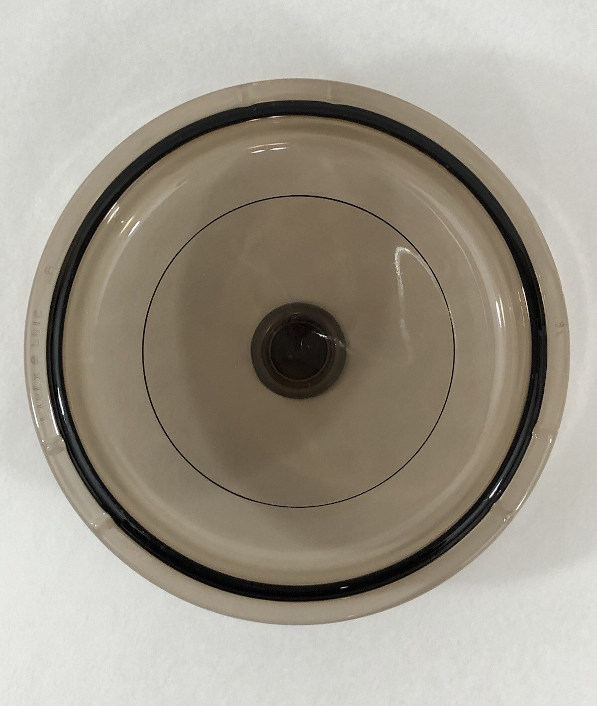 VTG Pyrex CorningWare Visions LID ONLY P-81-C Amber Glass for 0.5 L/Qt Saucepan