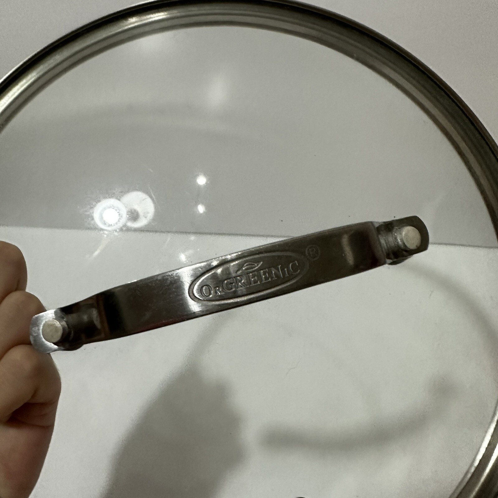 ORGREENIC genuine glass, vented lid 8.5” Replacement Pot Lid