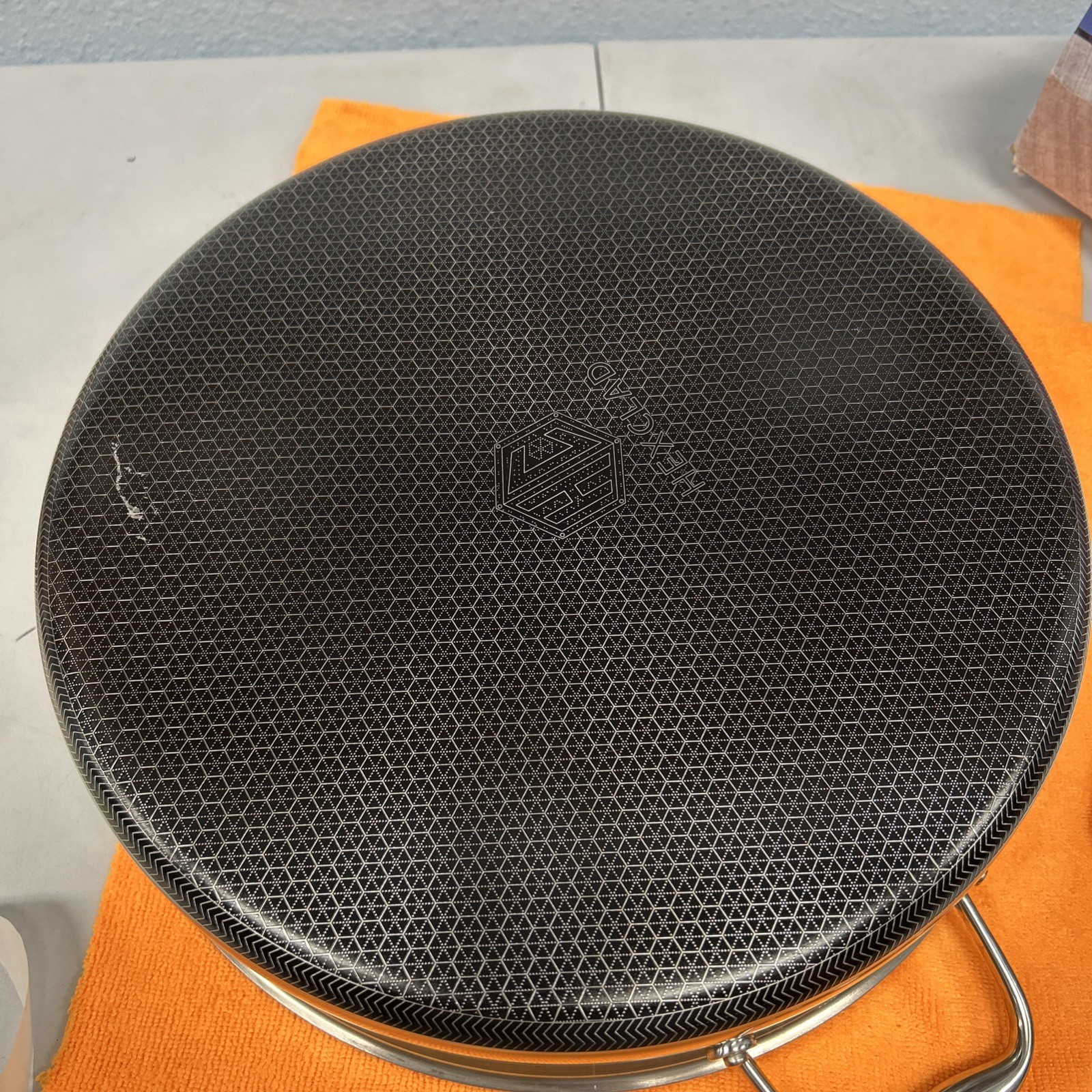 HexClad 7-QUART Deep Sauté Pan / Chicken Fryer 7 QT NO Lid – Great Condition