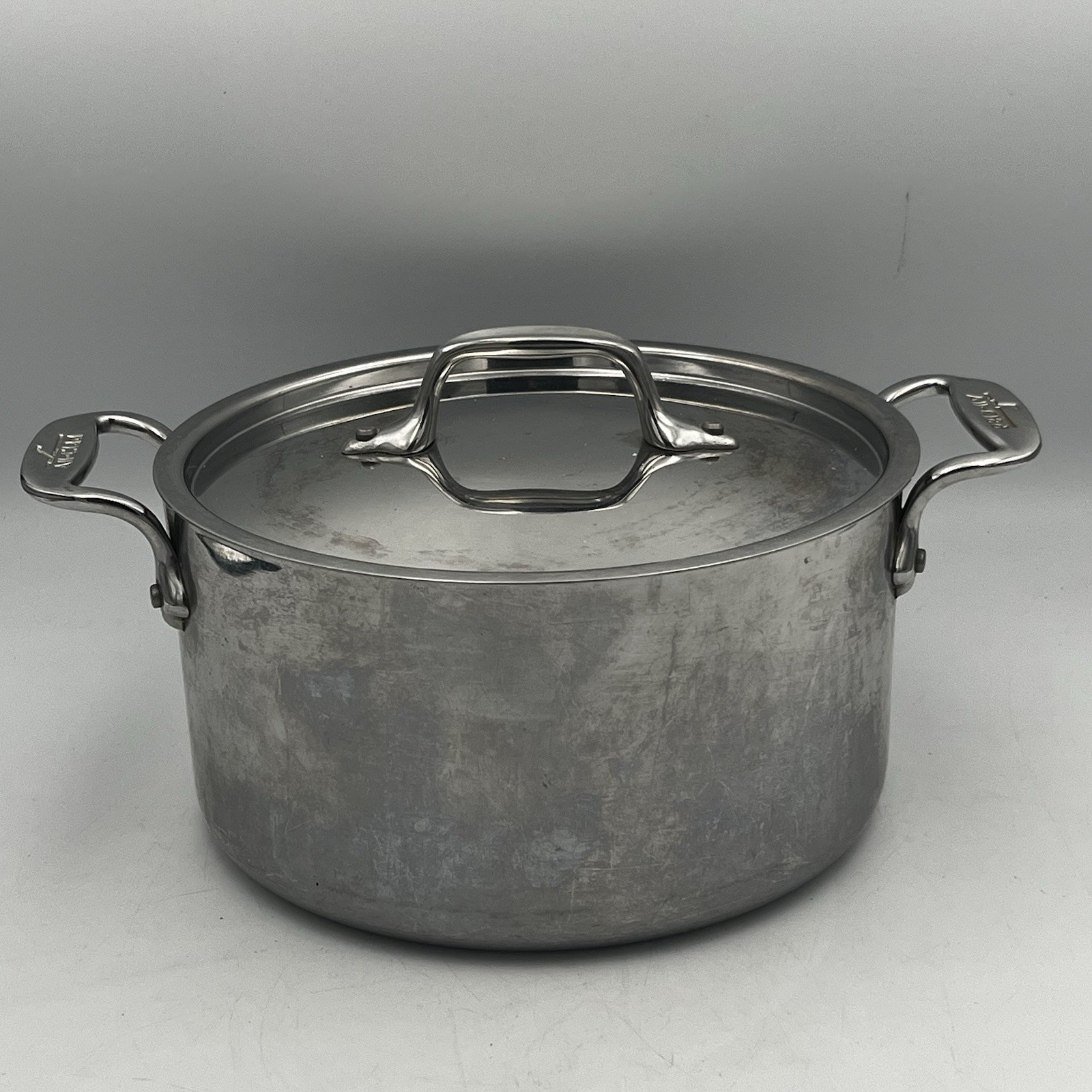 ALL-CLAD Stainless Steel 4 Quart Ultimate Soup Pot w/Lid D5