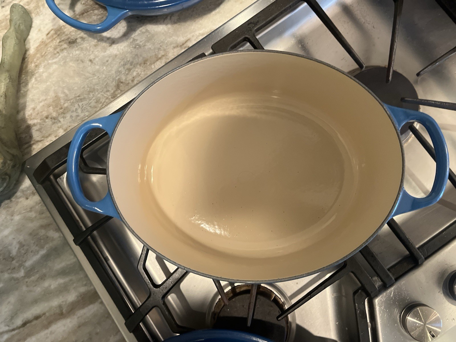 Le Creuset Signature 4.7qt Oval Dutch Oven Marseille Blue France