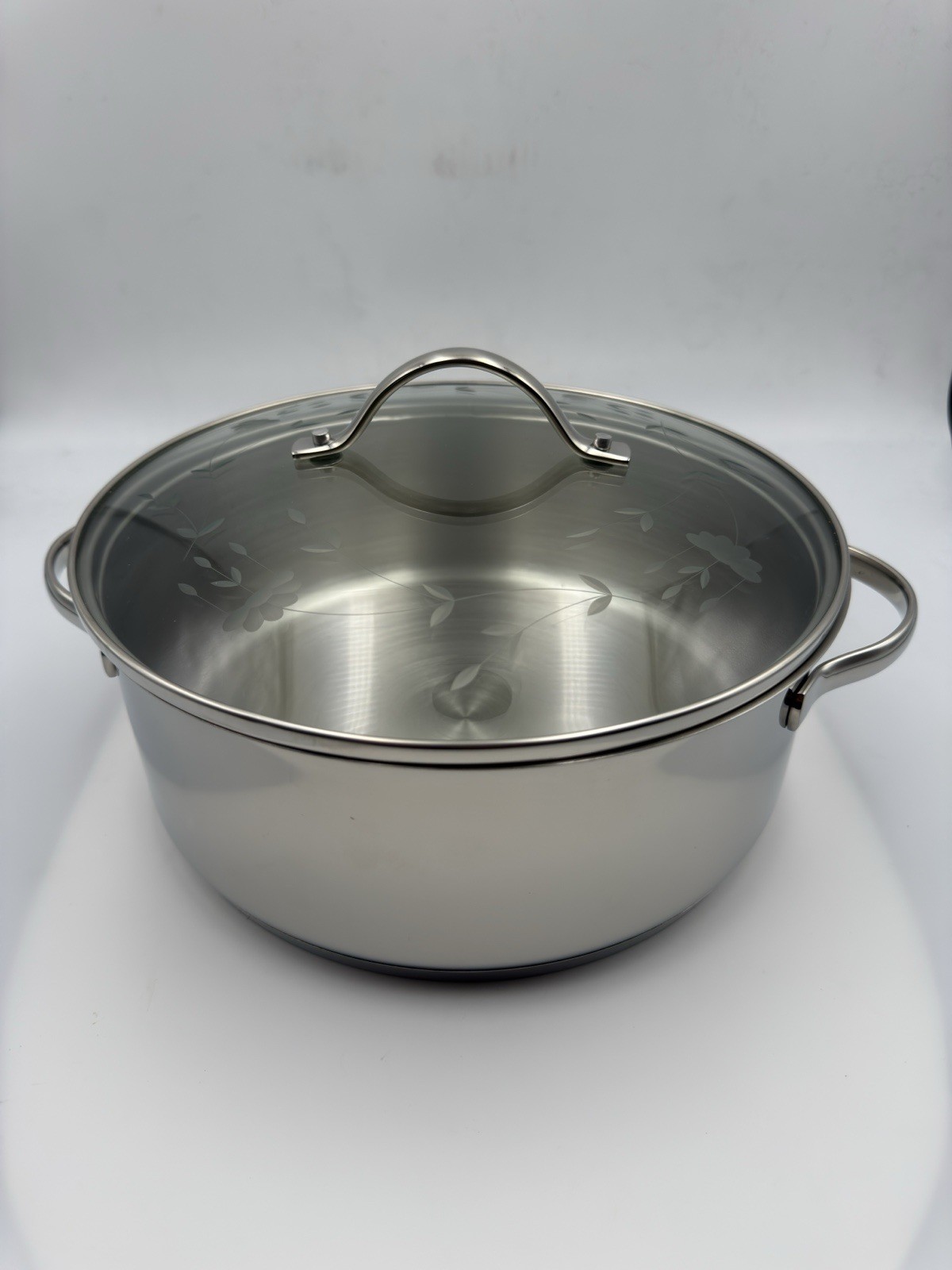 Princess House Heritage Stainless Steel 4 Qt Casserole Pan W/ Lid – NO BOX