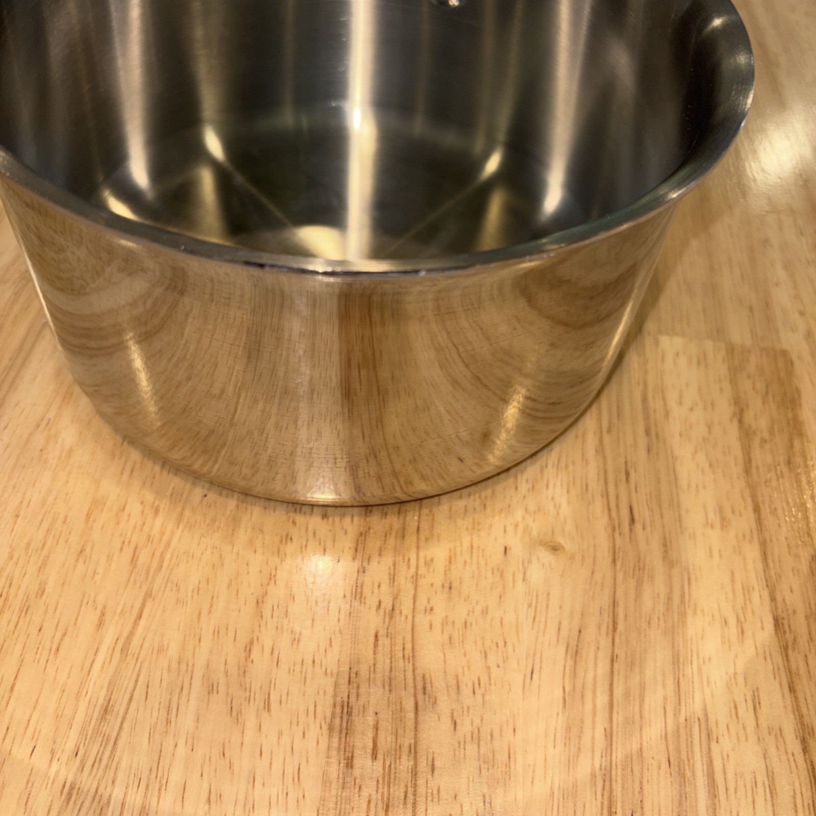 Calphalon Tri-Ply Stainless 2 Qt Saucepan 8702 Cookware Pan with Lid Used 1X EUC