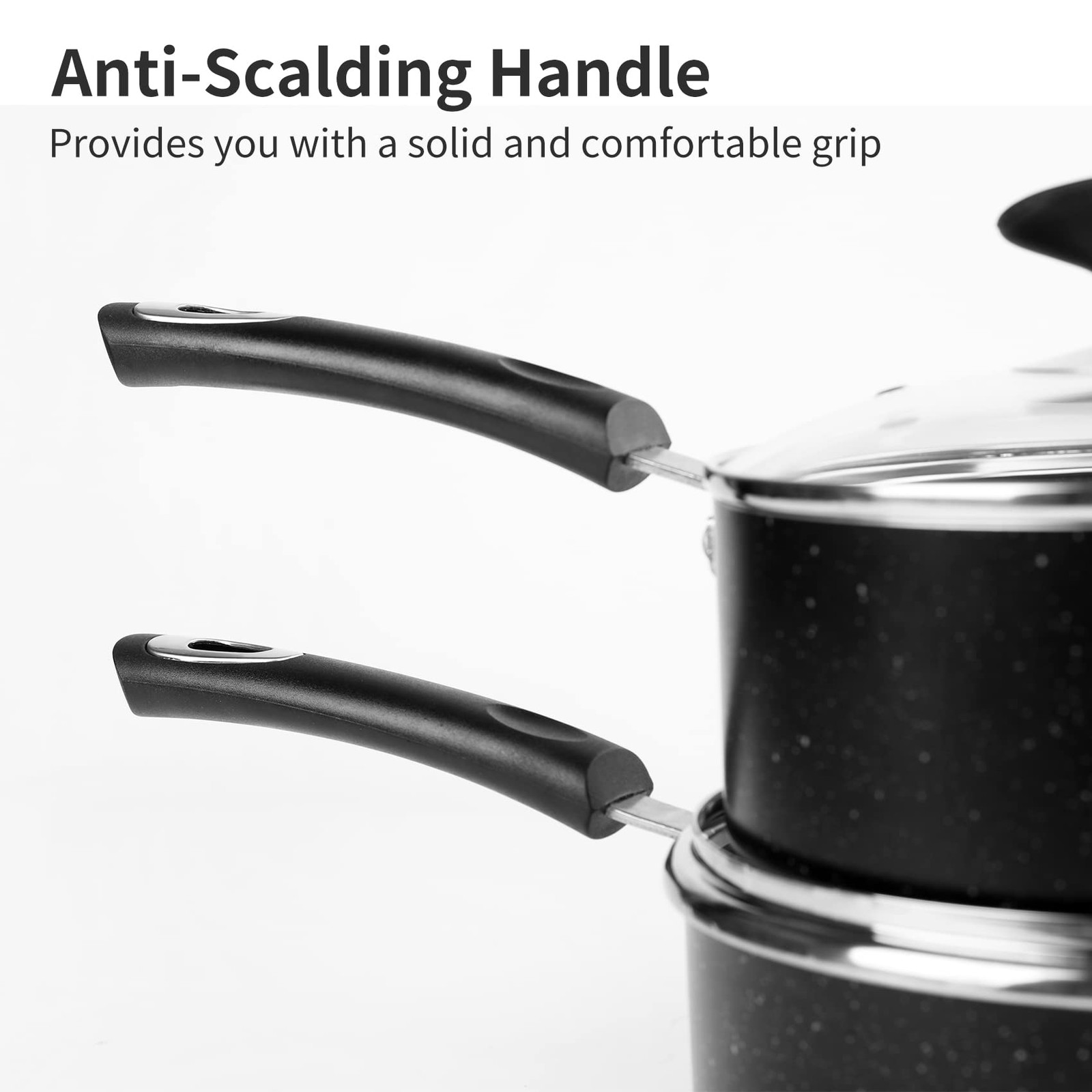Nonstick Saucepan Set 1.5 Quart And 2.5quartultra Non Stick Sauce Pan Small Pot