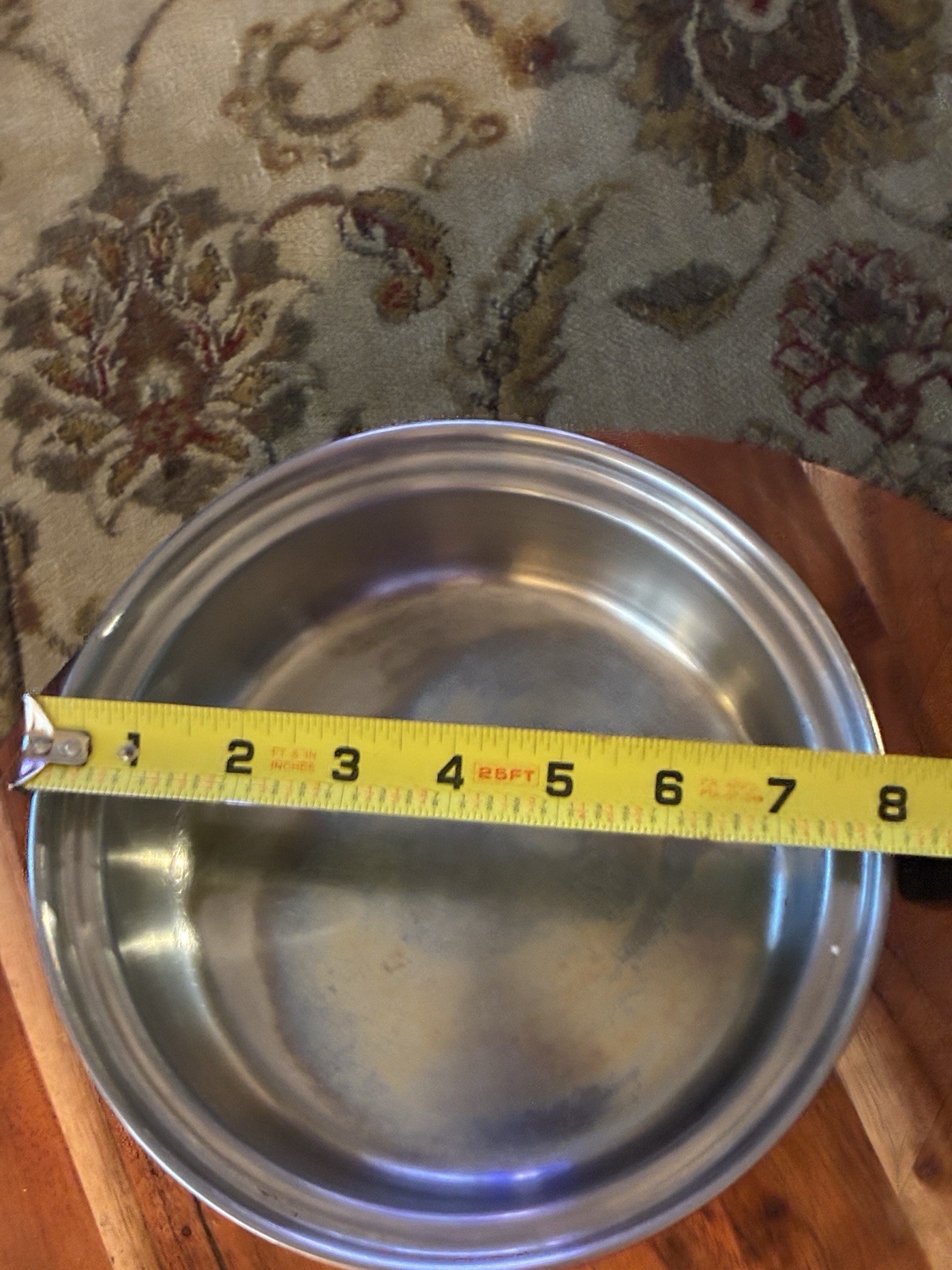 Vintage Seal O Matic Thermium Multi Plex Stainless Steel 8″ Sauce Pot With Lid