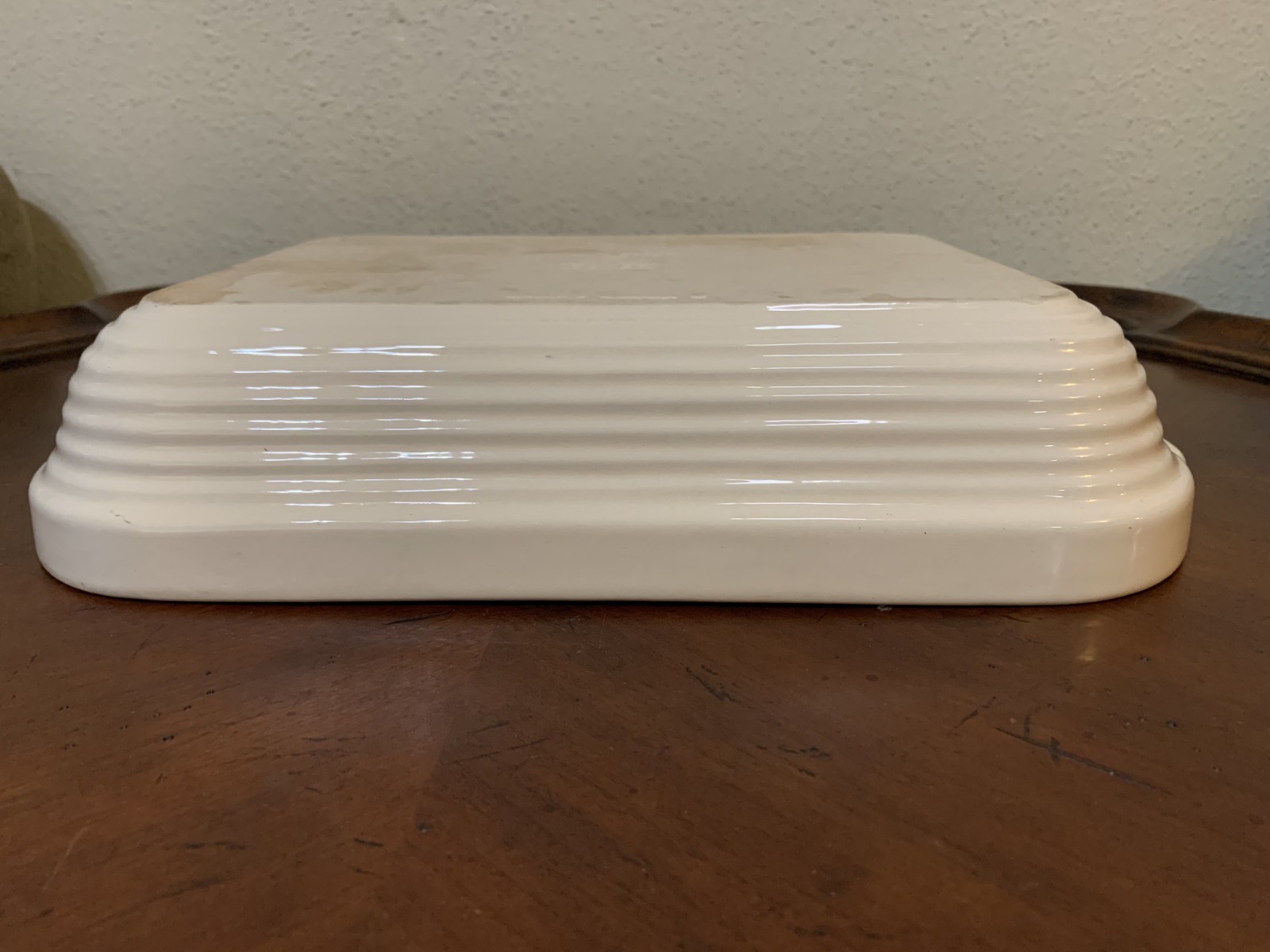 Emile Henry Almond Lasagna Roaster Baking Pan # 96-62 France Modele Depose