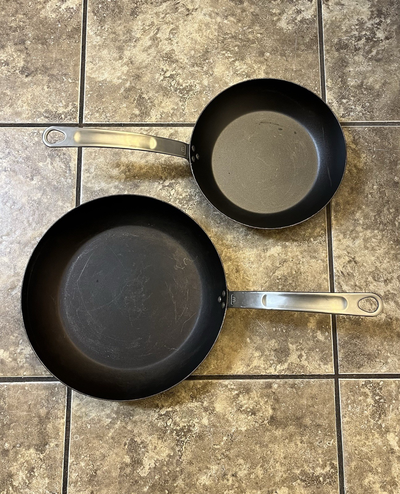 Made In Cookware Carbon Steel Seasoned Frying Pan 10 & 12.5 inch Made-In Sweden