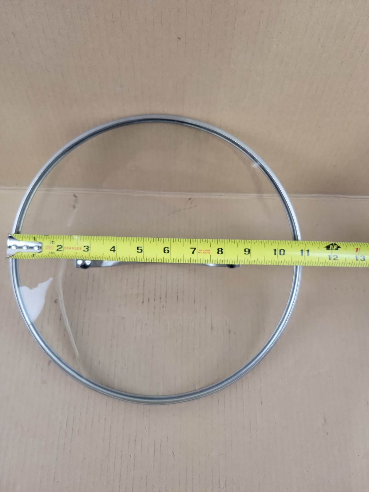 ​11″ Replacement Glass Lid for Pots Pans 8 Inch Cookware Stainless Steel Handle