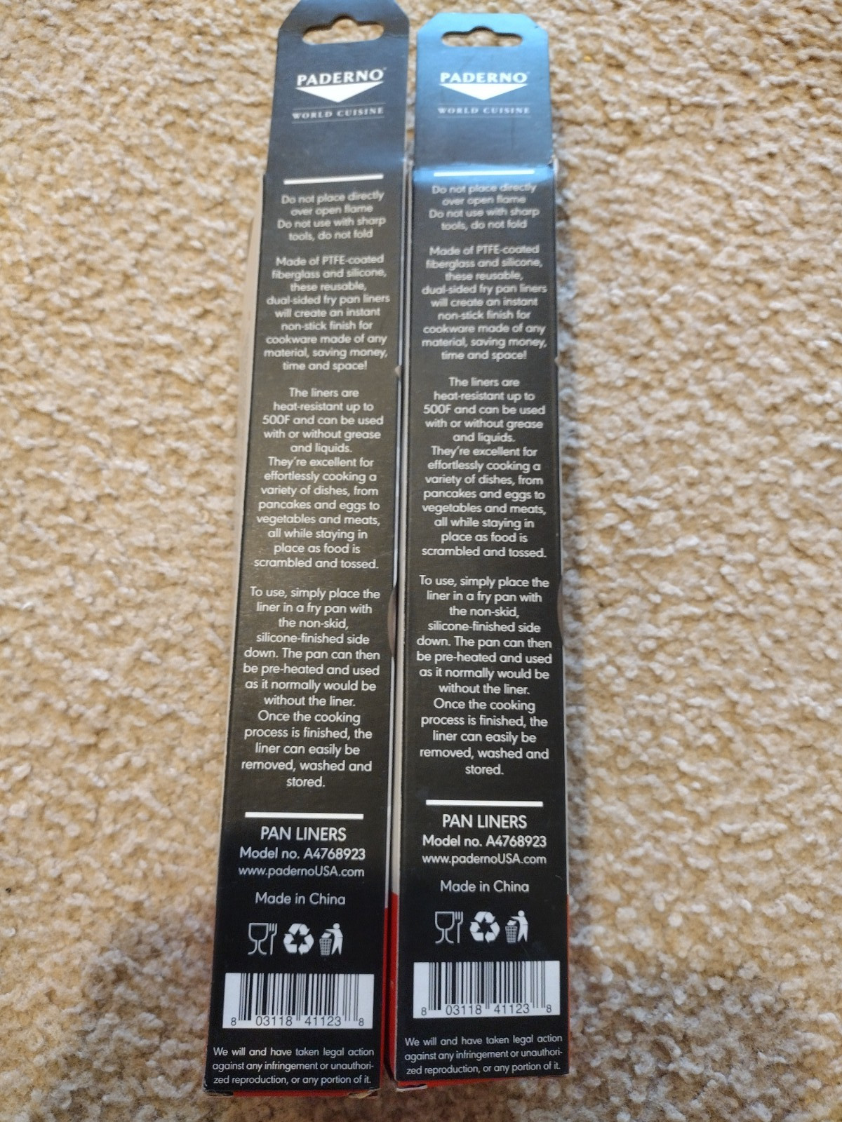 PADERNO Pan Liners 2- 2 packs