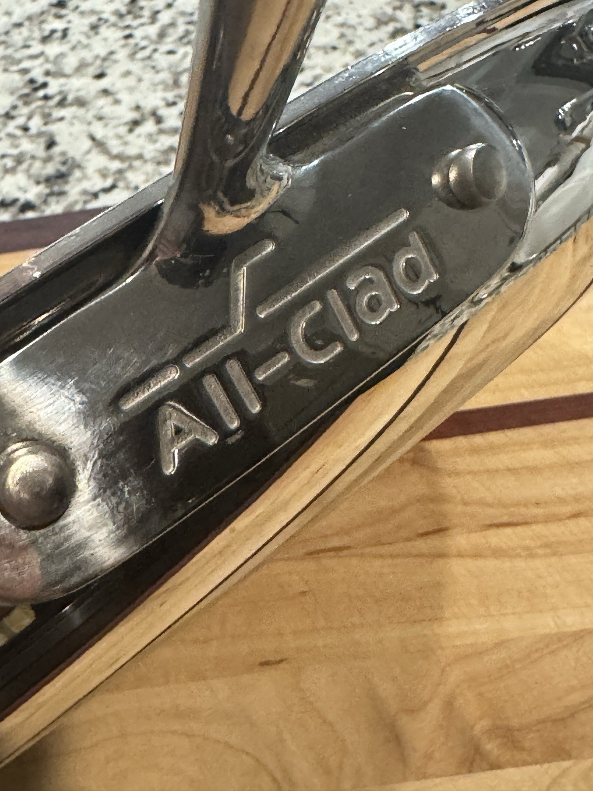 All-Clad d3 ARMOR 12 in Stainless Steel Frying Pan Skillet Induction Ready