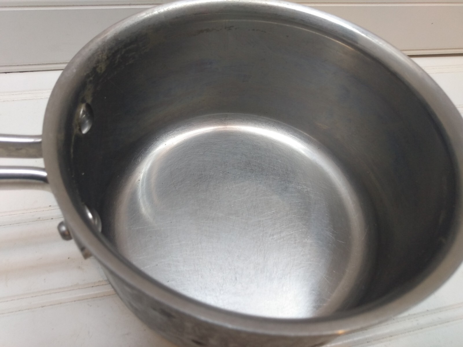 Revere Ware Proline 2 Qt Saucepan Anodized Stainless Frying Pan Saute Pot & Lid
