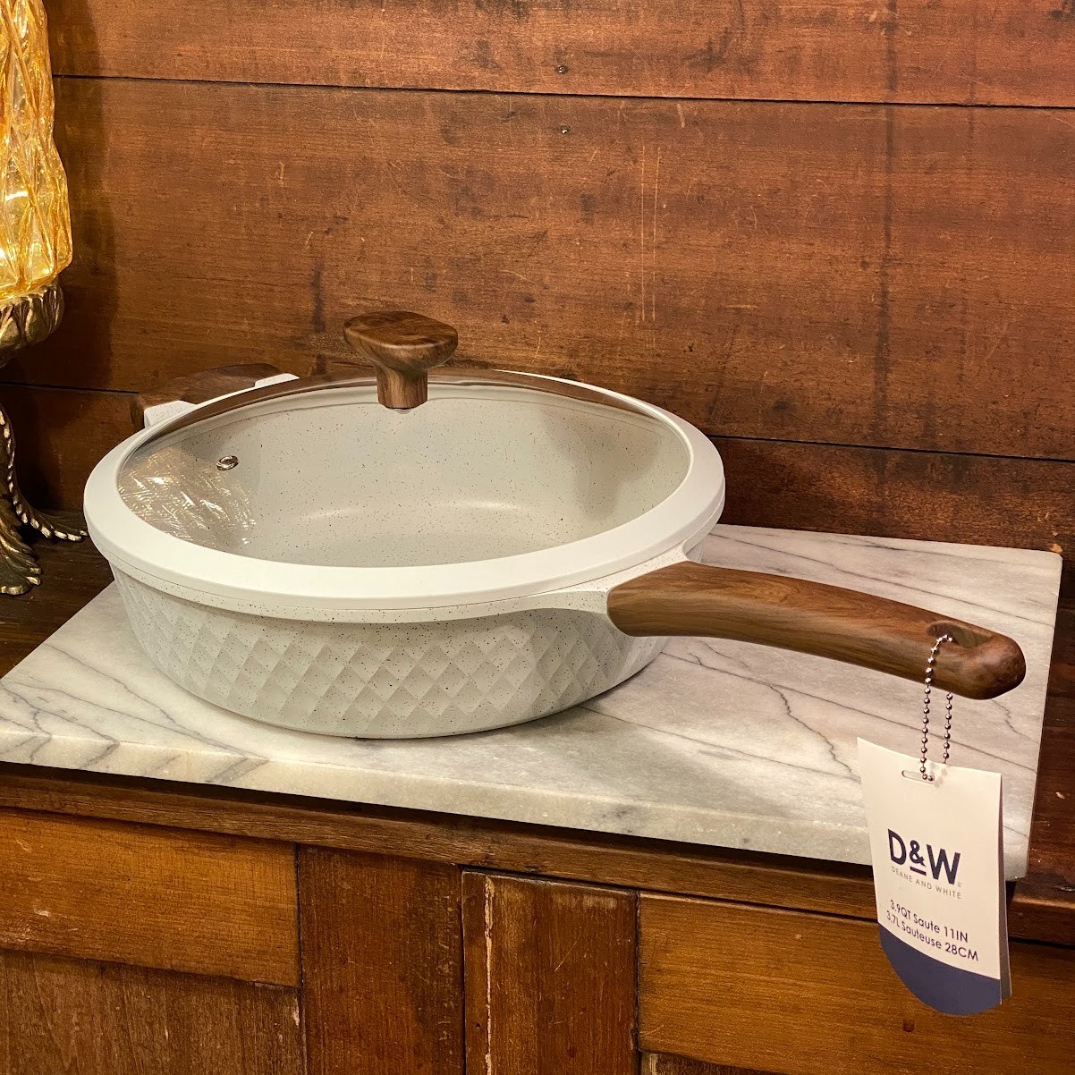 D&W Deane & White Premium 11” Saute Pan 3.9 Qt Skillet w/ Lid Cookware ~ New