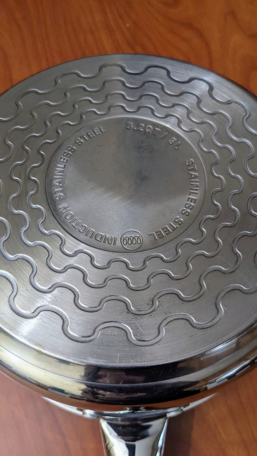 T-fal 3.2 QT Induction Stainless Steel Saute Pan ONLY NO LID