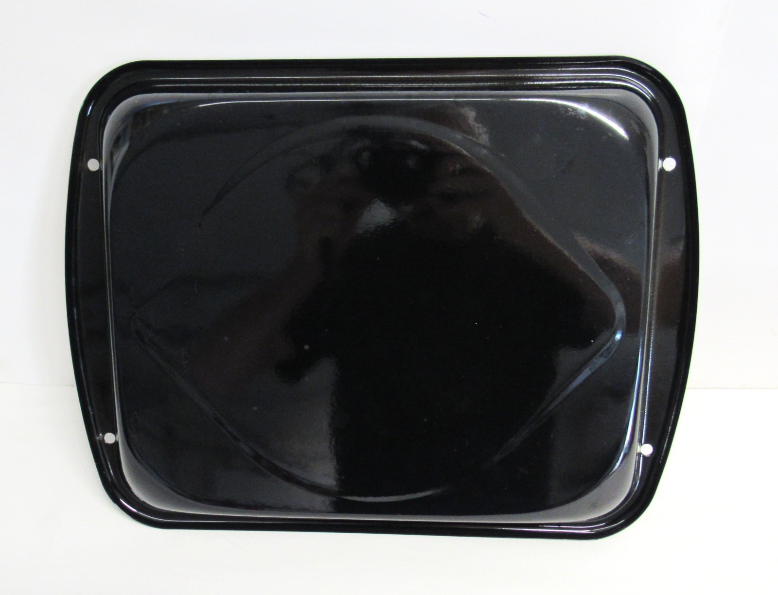 Enamel on Steel Broiler Grill Drip Pan – Two Piece Set 16.5 x 13 – VGUC