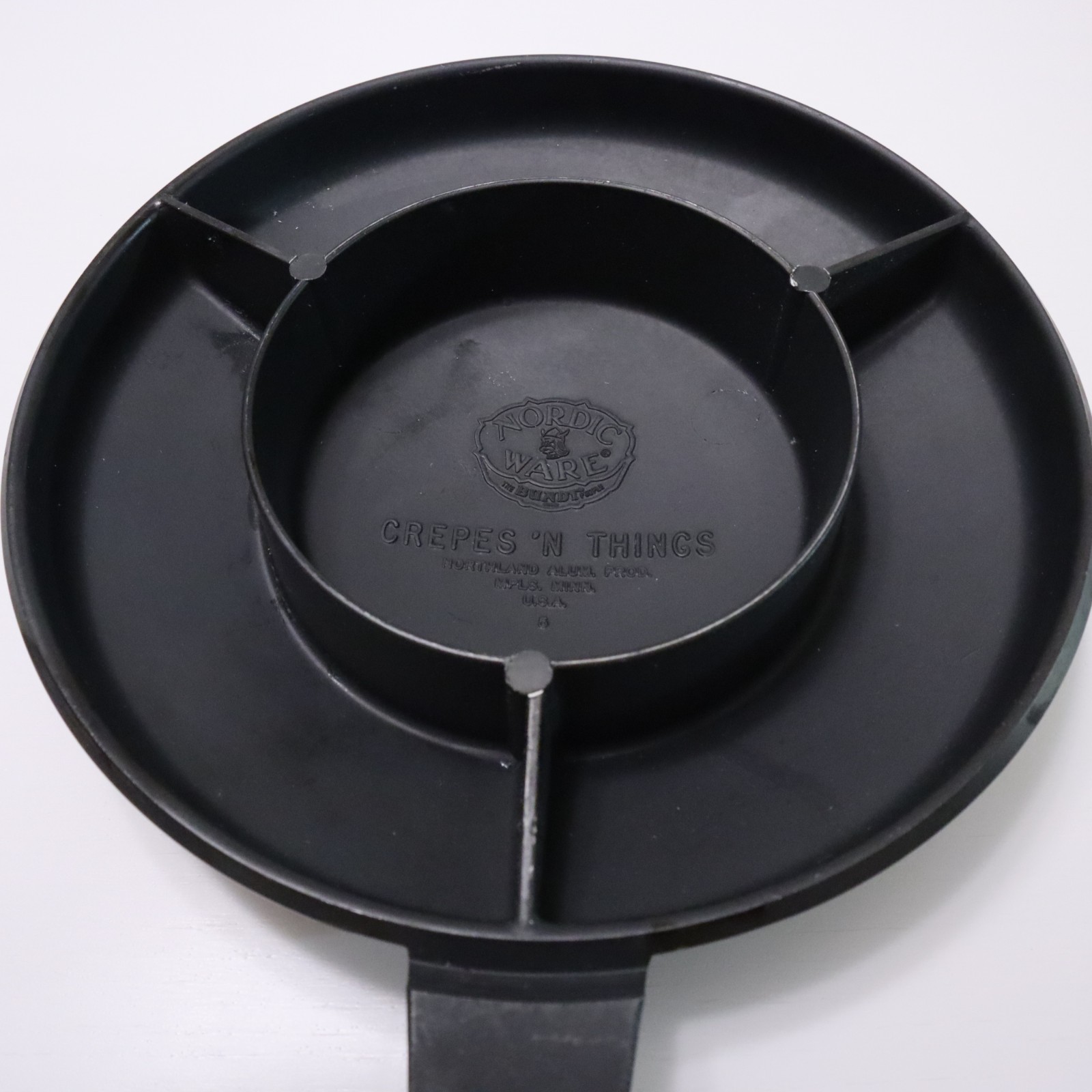 Vintage Nordic Ware 8″ Crepes ‘N Things Cast Aluminum Crepe Pan Made in USA