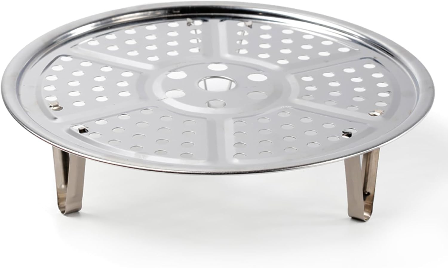 Steamer Rack, Premium Stainless Steel Steamers Rack with Removable Stand, 8.6…