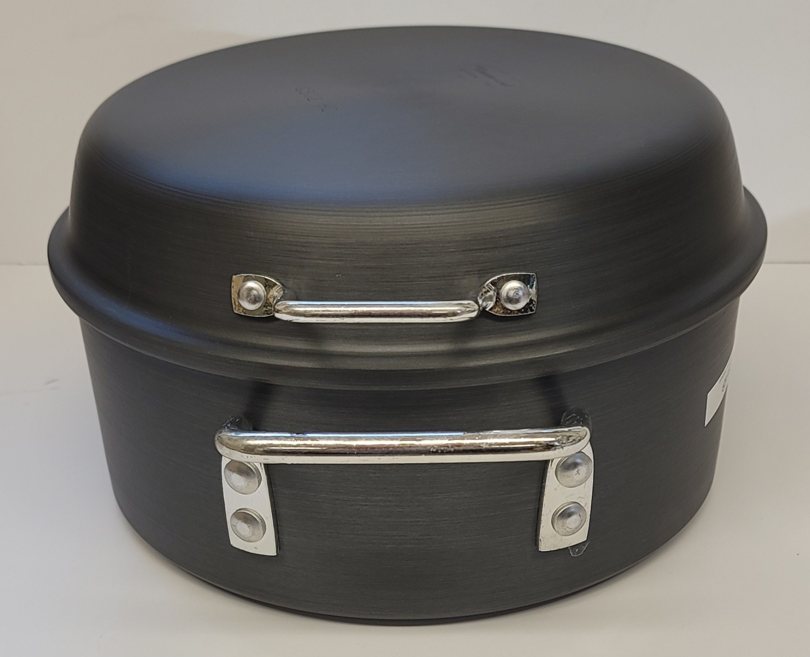NEW Calphalon Commercial 5 Qt Dutch Oven Pot Aluminum w Dome Lid Deep Casserole
