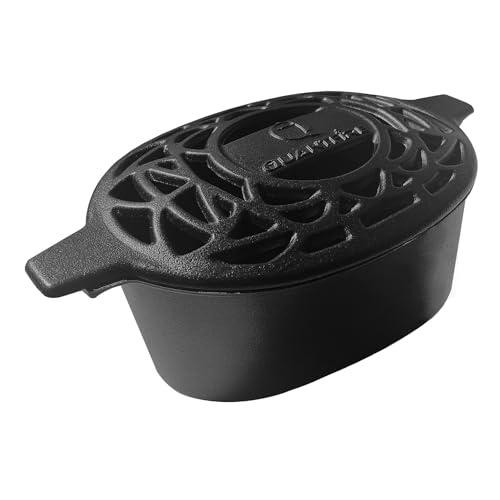 Quantfire Wood Stove Steamer Rust Resistant,Fireplace Humidifier Pot Cast Iron