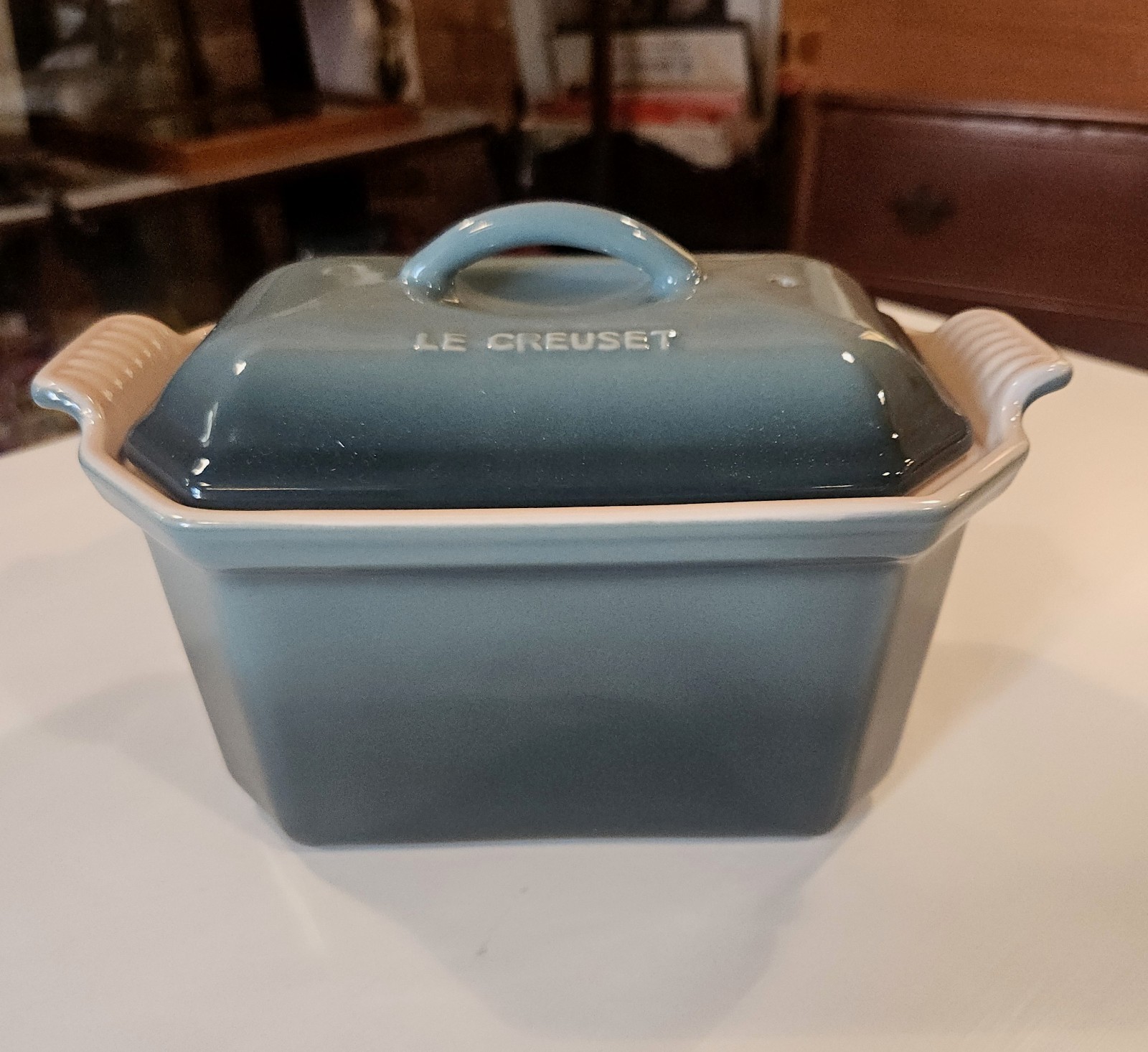 Le Creuset Heritage Ocean .8L Pate Terrine with Press