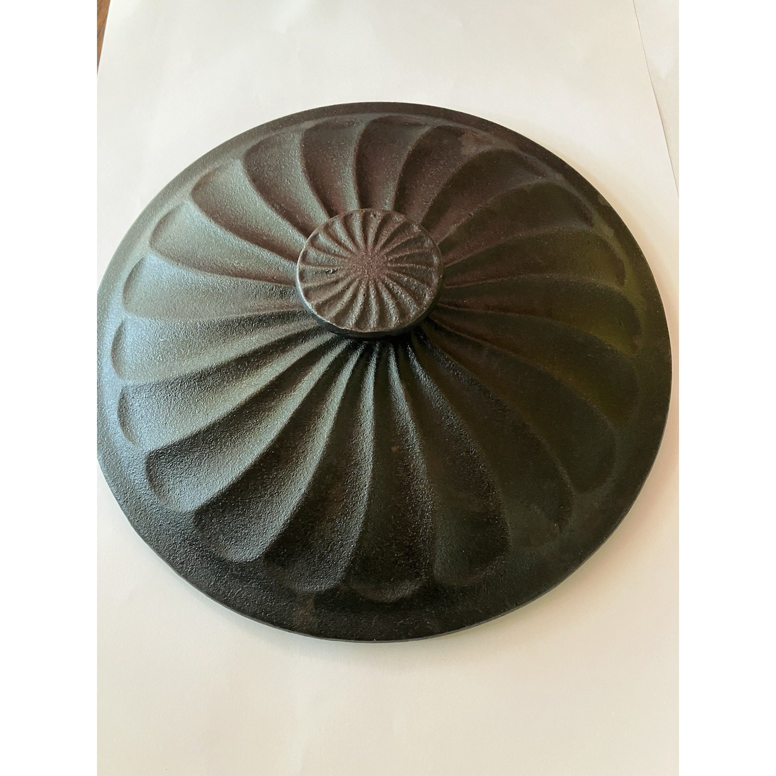 Round Cast Iron 9” LID ONLY Replacement For Dutch Oven – Paula Deen Sunburst